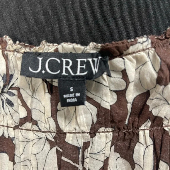 J.Crew Women’s Rosalie Top in Floral Cotton Voile SMALL - Picture 7 of 7